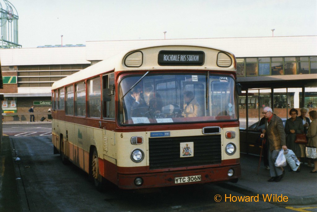 Rossendale 6 (YTC 306N) Middleton Bus Station. Flickr