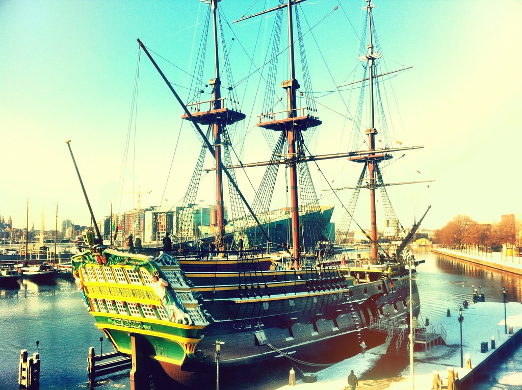 VOC Ship The copy of the old VOC Ship near Marine museum Taras Kalapun Flickr