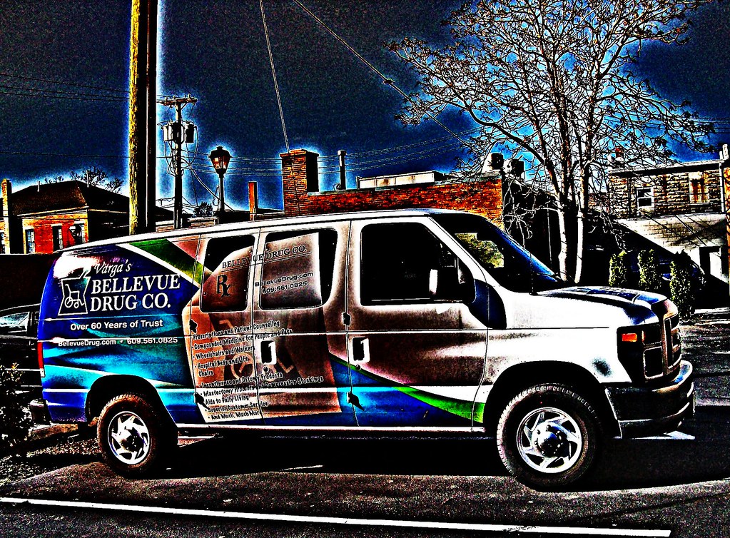 Bellevue Drug Company Van a photo on Flickriver