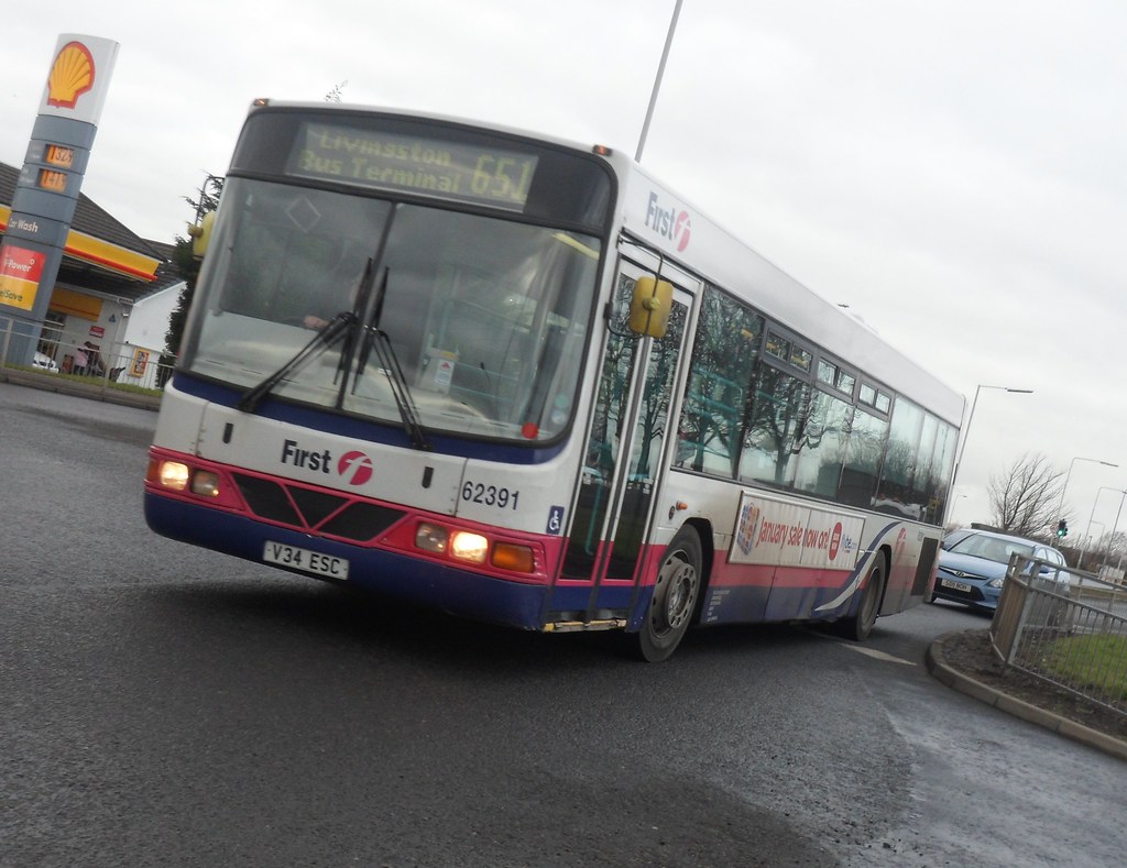 62391 V34 ESC First Scotland East Livingston Bus Termina… Flickr