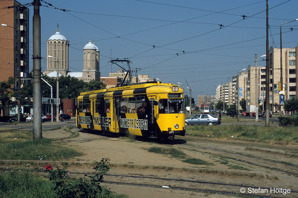 Arad 271 Piata UTA, 08.08.1998 Tramfan2011 Flickr
