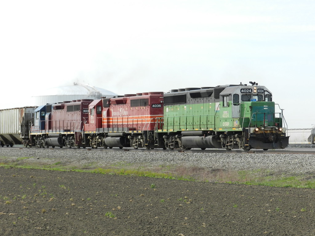 CORP 4024 IORY 4034 / 4032 on the CF&E Van Wert Terminal a… Flickr