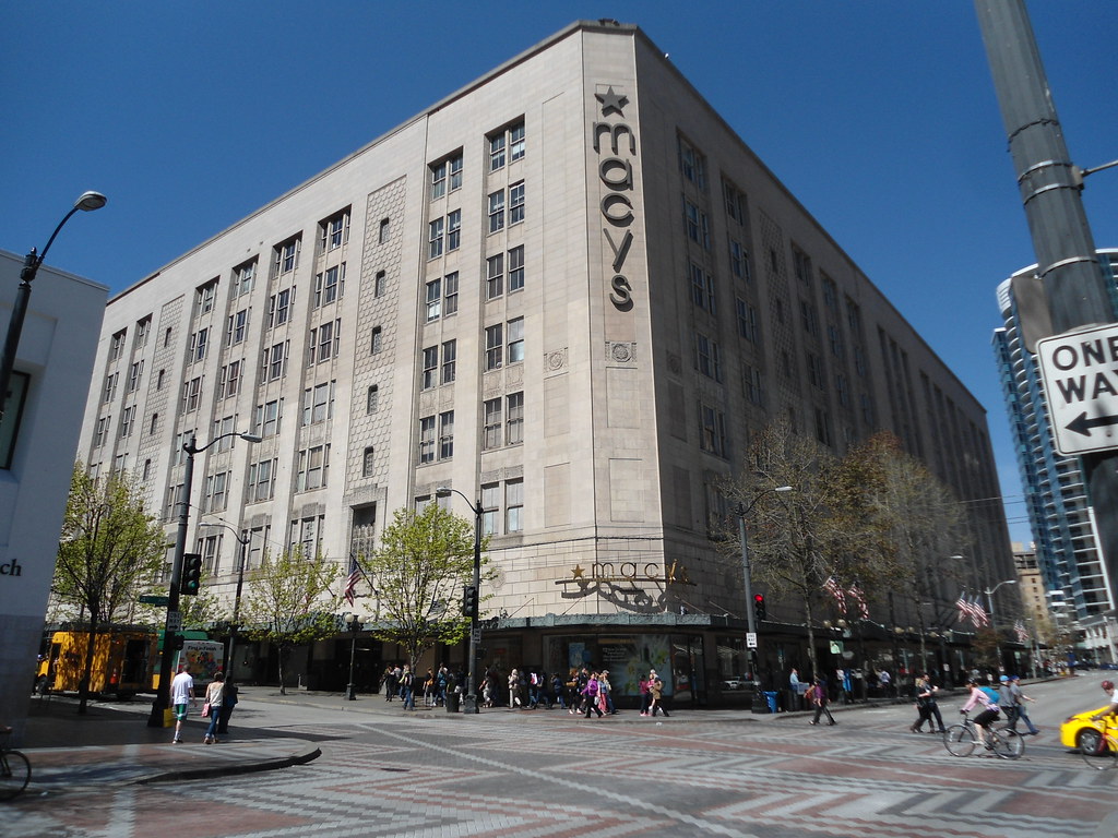 The Bon Marche Macy's Downtown Seattle WA Former Flagship … Flickr