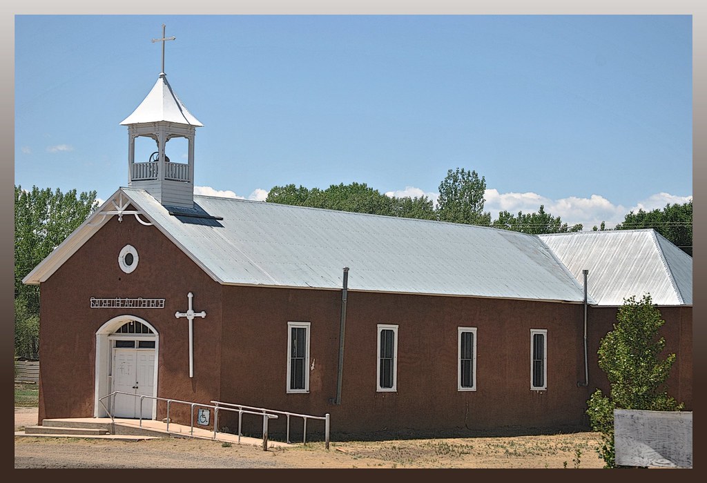 The Catholic Church in Watrous NM This is a photo taken fr… Flickr