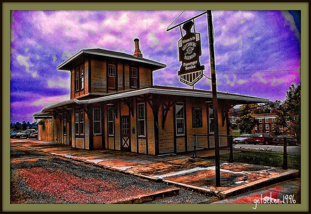 Gettysburg Pa Depot 1996 19961014filmhdr Gary Tucker Flickr