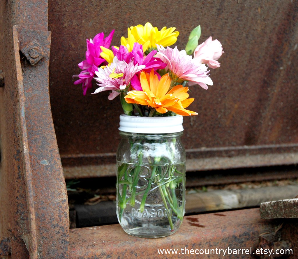 Mason Jar Flower Frog Lids Mason Jar Flower Frog Lids Flickr