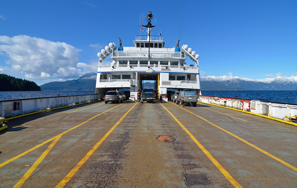 BC Ferries Bowen Queen en route to Saltery Bay. Scott Flickr