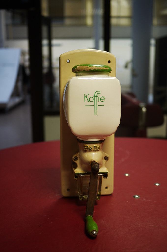 VINTAGE COFFEE GRINDER. MADE IN GERMANY NICE DECORATIVE GRINDER FOR SHOP OR HOME 190 listed Flickr