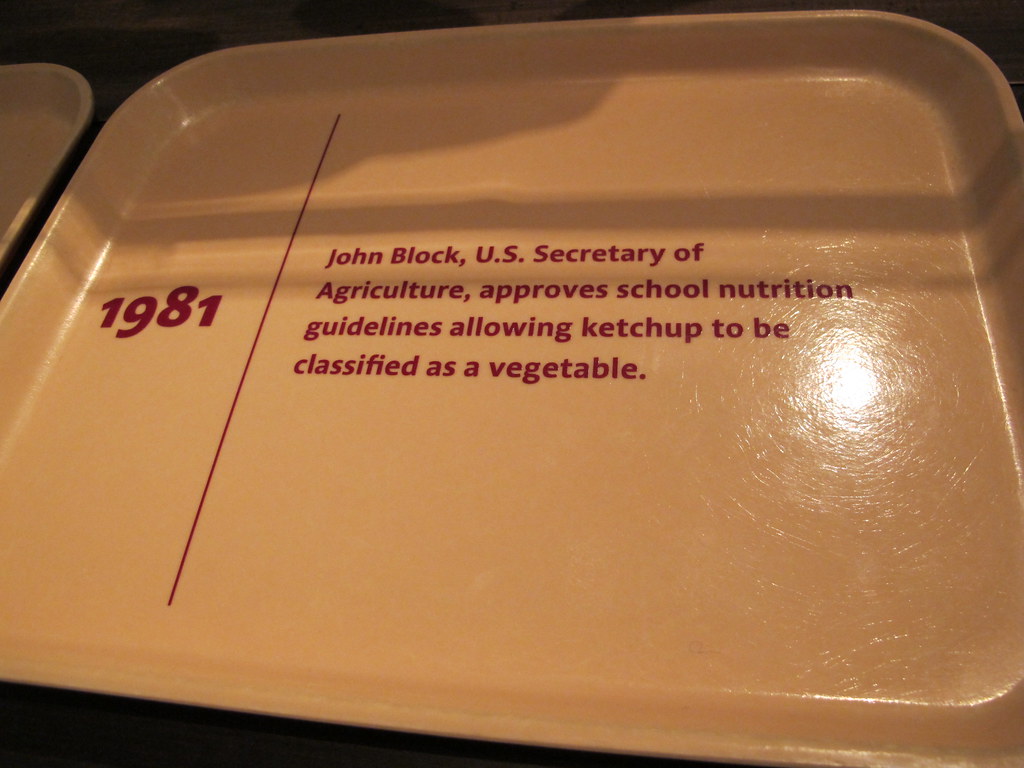 Ketchup is a vegetable Cle0patra Flickr