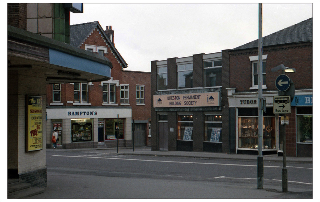 A Late Afternoon picture showing the former Ilkeston Permanent Building