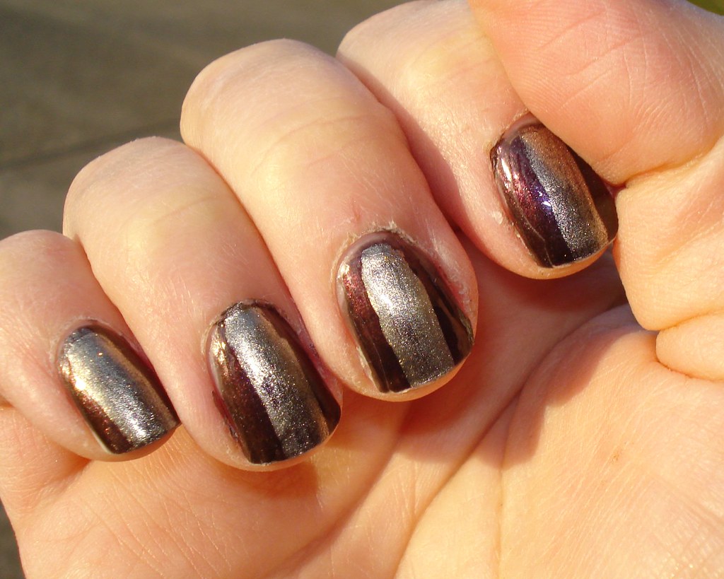 OPI Black Tie Optional and Chanel Kaleidoscope Sarah Tychniewicz Flickr
