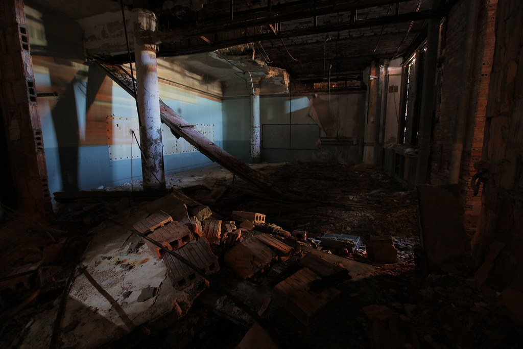 Bricks Inside PS 186 on W 145th St. in Harlem abandonednyc… Flickr