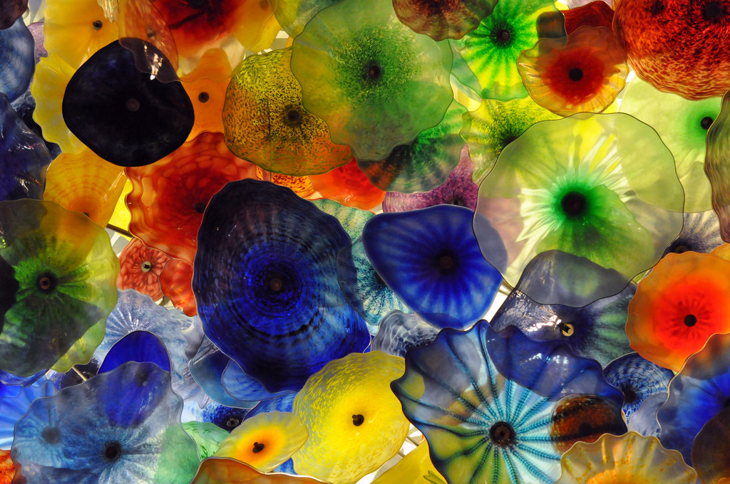 DSC_0952 Glass flowers at the Bellagio hotel. Las Vegas, N… Flickr