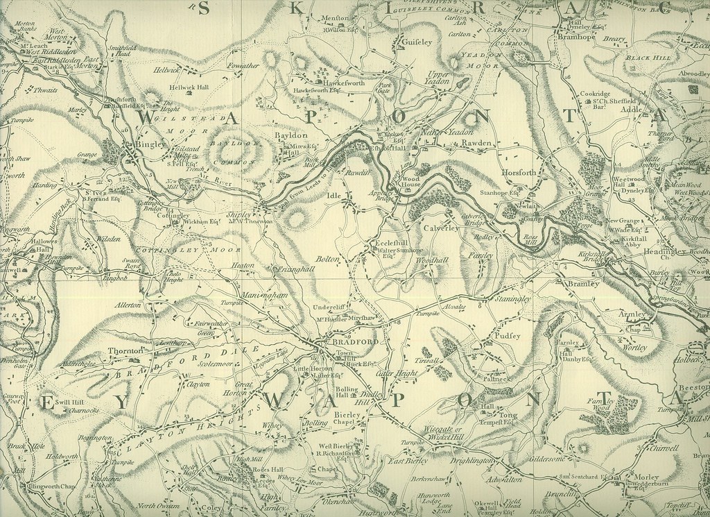 Map of Bradford 1775 Flickr