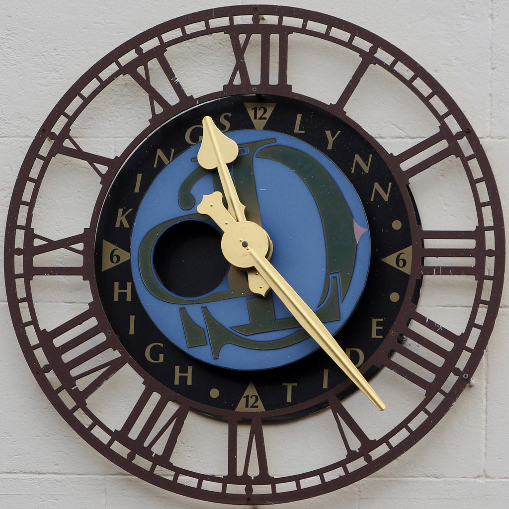 tide clock King's Lynn, Norfolk, England, UK Leo Reynolds Flickr