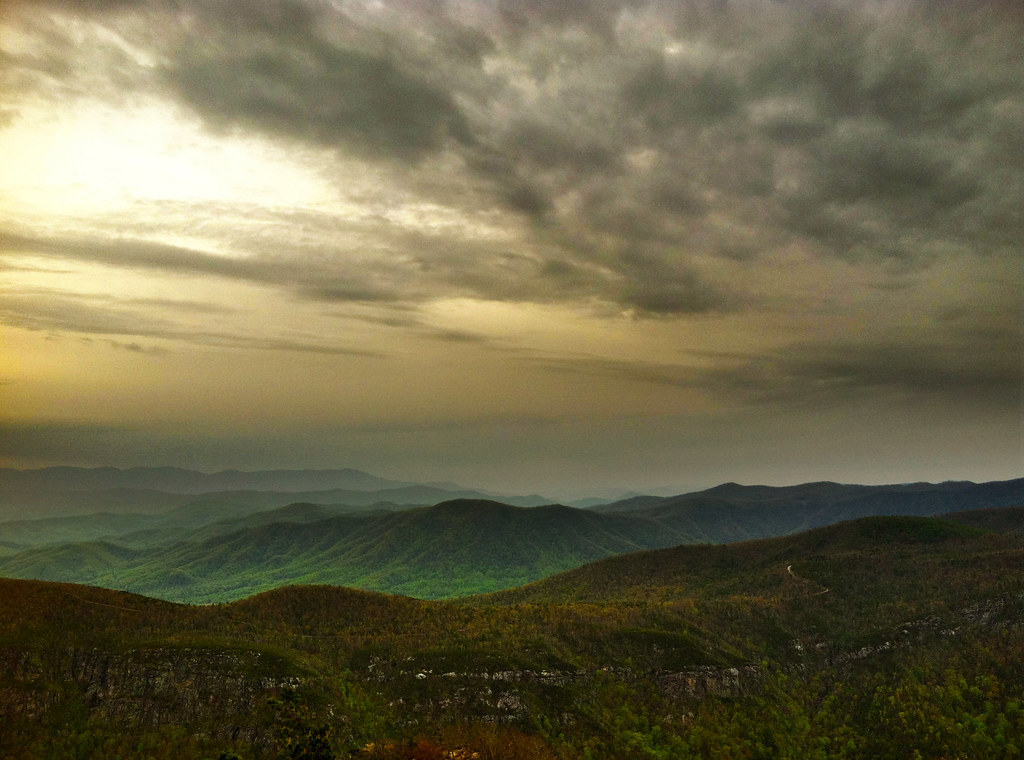 view from table rock, nc AimlessTire Flickr