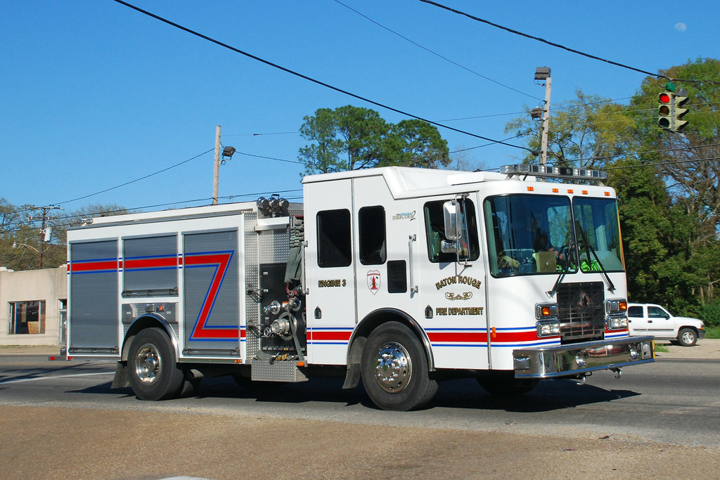 Baton Rouge Fire Dept. Ferrara Intruder pumper in Baton Ro… Flickr