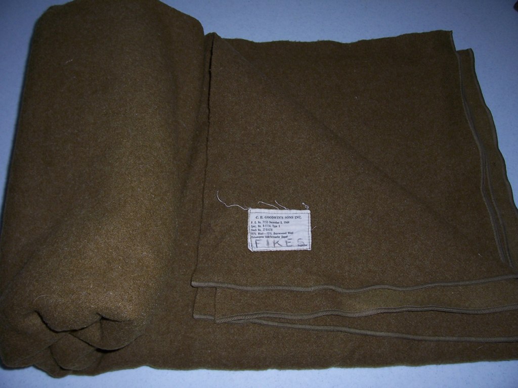 WW2 US Wool Blanket An issued World War II wool blanket. T… Flickr