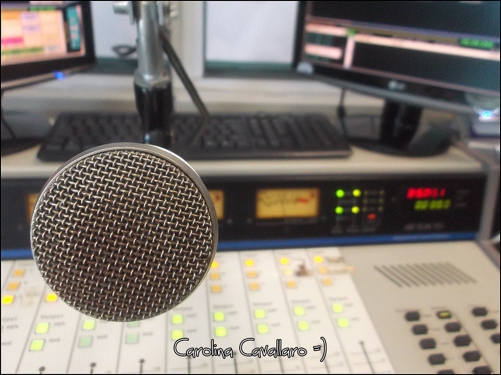 Visita à Rádio Antena 1, São Paulo, Brasil o sonho do meu … Flickr