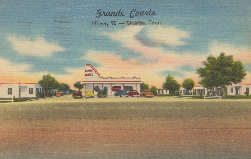 Grande Courts Orange, Texas Hiway 90, West of Orange, T… Flickr
