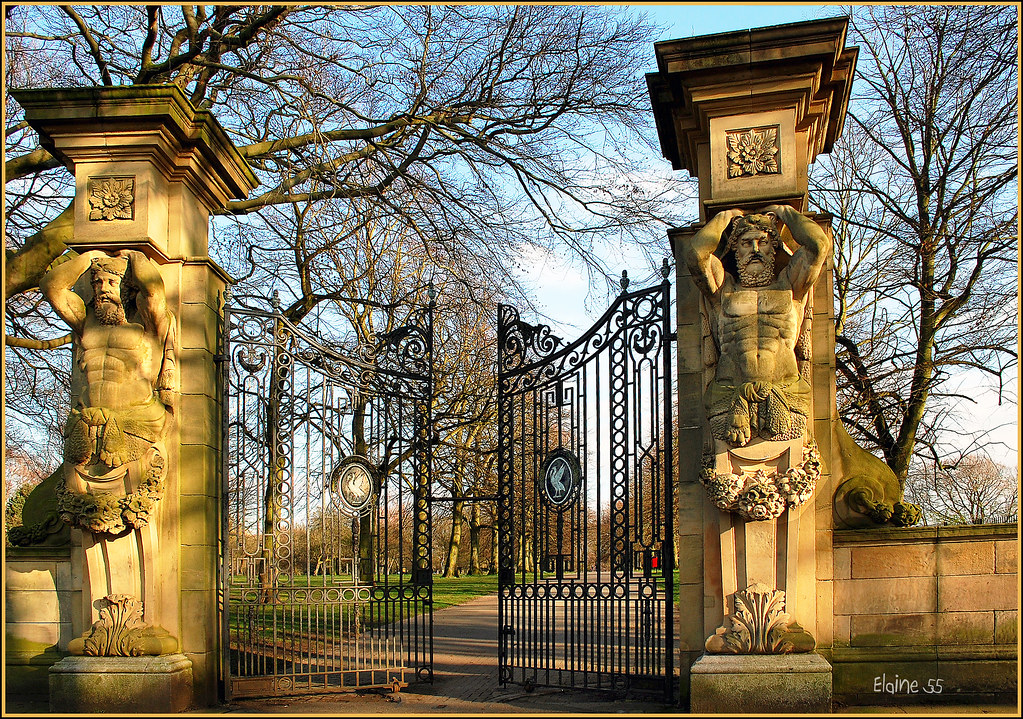 The Four Seasons Gates..Calderstones Park The Four Seasons… Flickr
