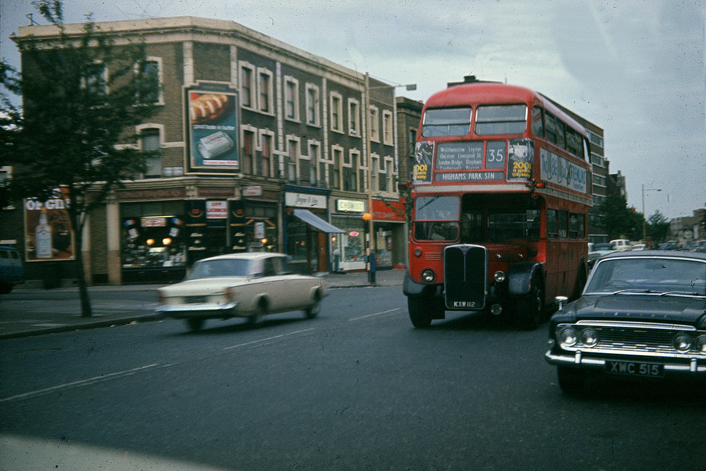 Rt Acre Lane RT 2483 in Acre Lane Brixton 1969. RM349 Flickr