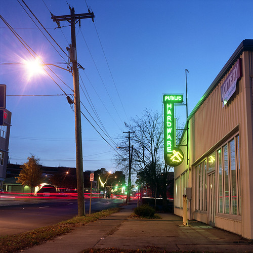 Public Hardware Inc. View large on black. YashicaMat LM w… Flickr