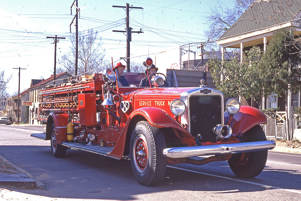 1936 American LaFrance fire truck in service Augusta GA 19… Flickr
