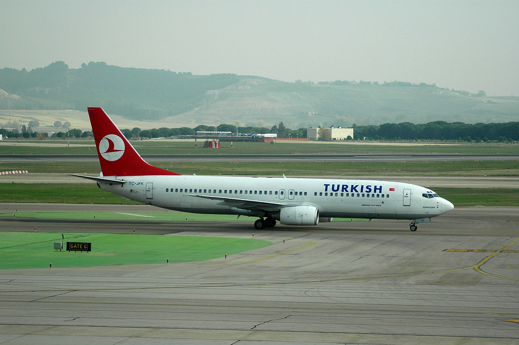 TCJFK Boeing 7378F2 of THYTurkish Airlines Carl Byrne (Carl Byrne