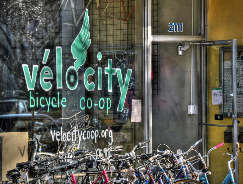 VeloCity Coop in Del Ray, Alexandria, Va © 2012 William Co… Bill