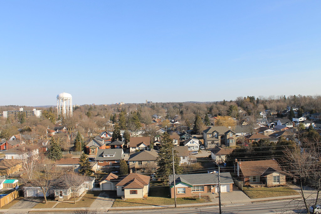 Guelph Spring View from Twin Towers in Guelph stevenpetric Flickr