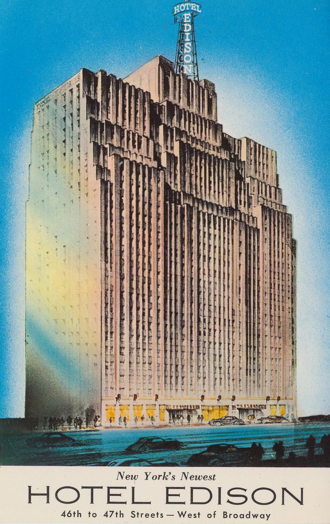 Hotel Edison New York, New York 46th to 47th Street Ju… Flickr