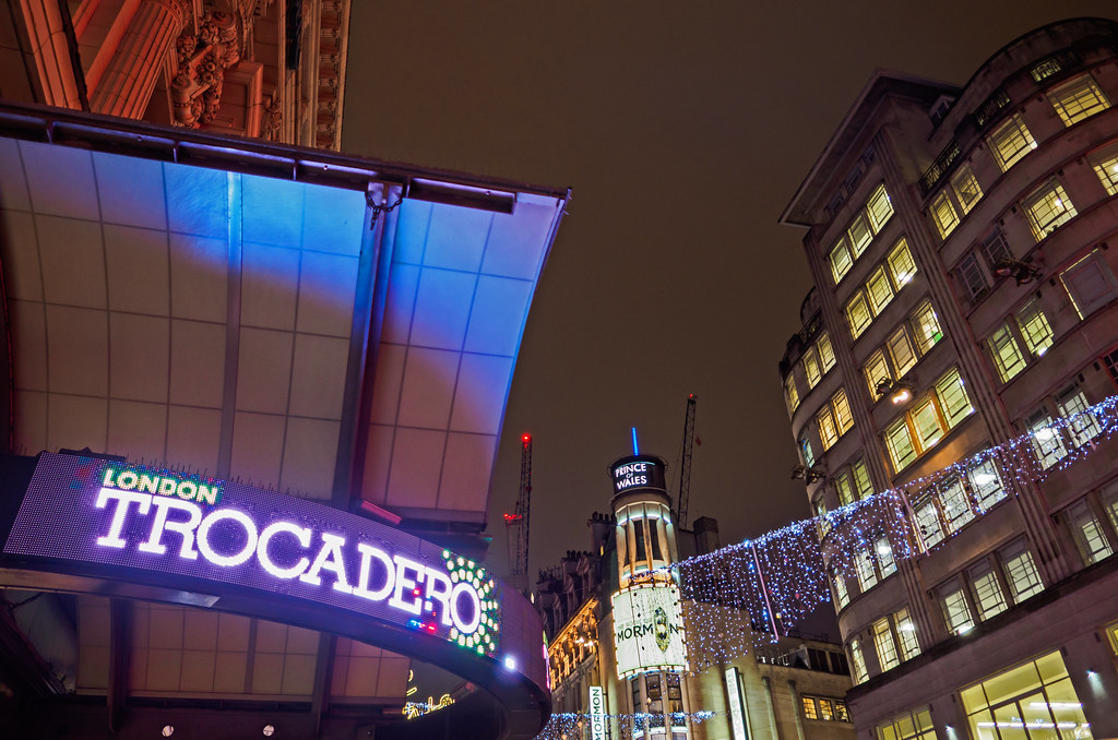 Haymarket Christmas Lights (Olympus OMD EM5II & mZuiko 12m… Flickr