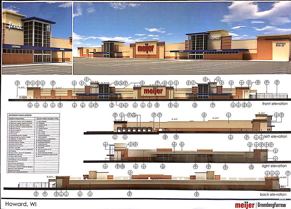 Meijer store plan Howard (Green Bay), Wisconsin 2015 Sha… Flickr