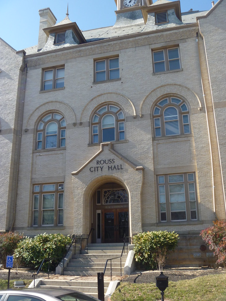 Entrance To Rouss City Hall Winchester VA Steve "Rusty" Rust Flickr