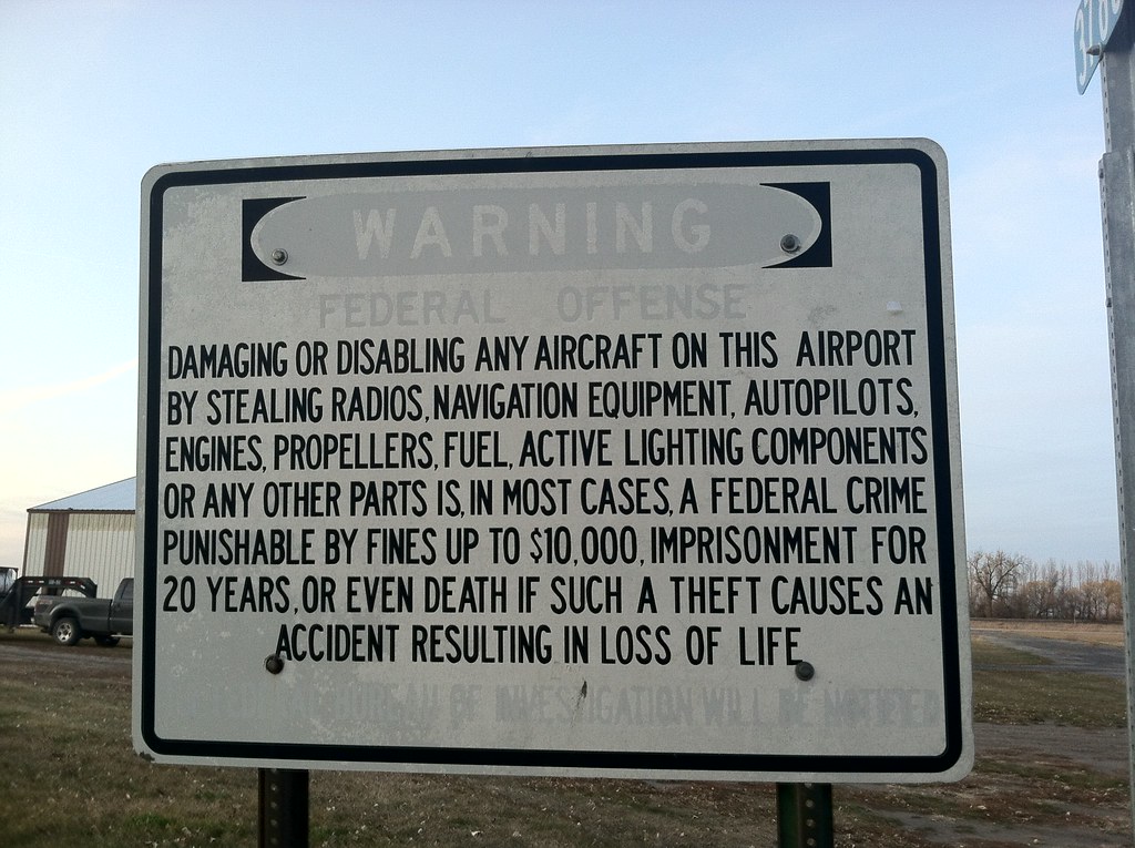 Warning Larimore Airport (2L1) justinls Flickr
