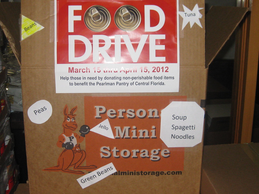 Decorated Food Drive Box JFSorlando Flickr