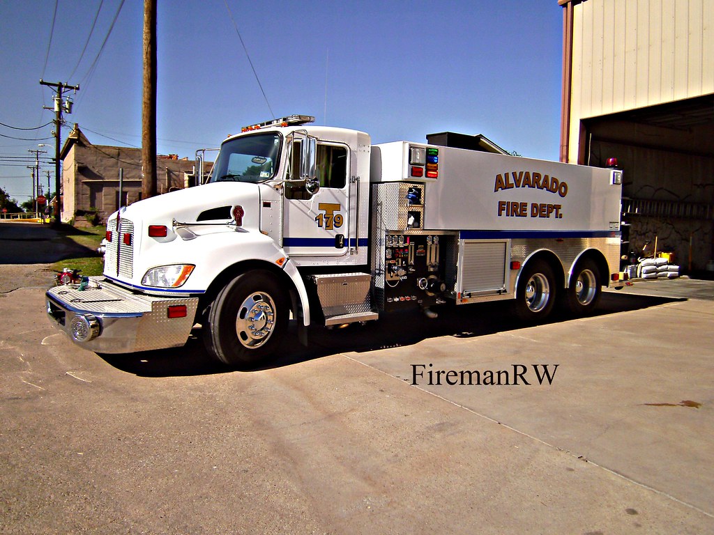 Alvarado, TX FD Tanker 179 2009 Kenworth/Rosenbauer 1000/3… Flickr