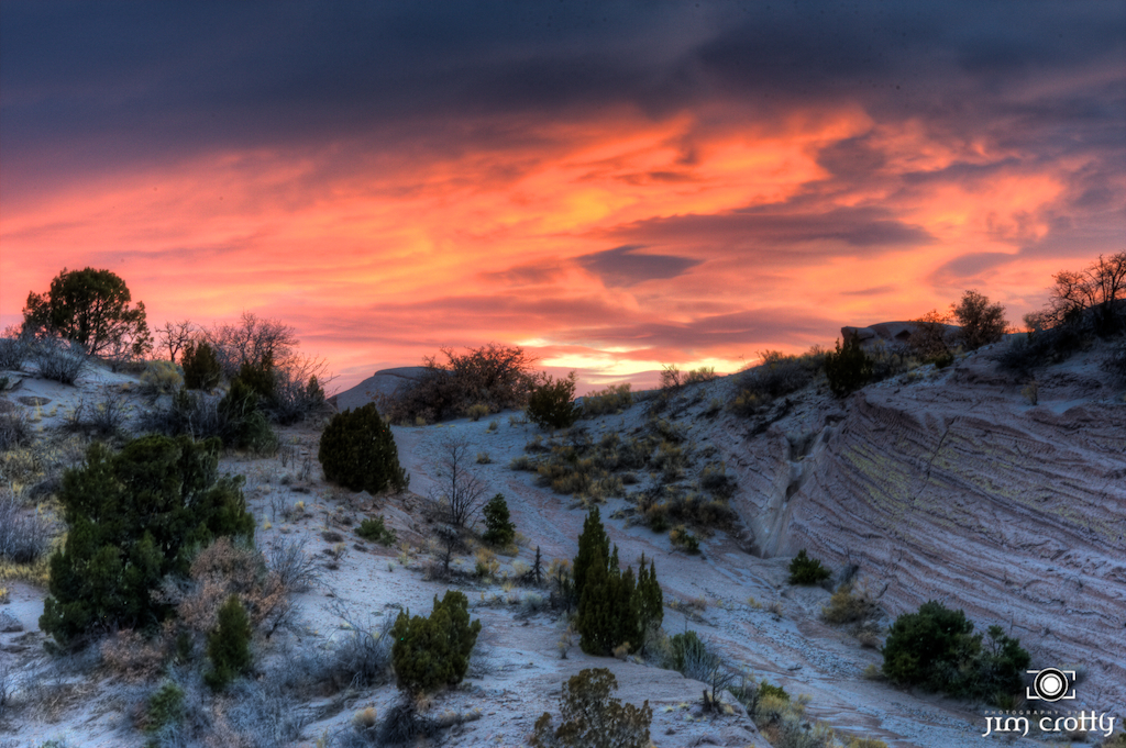 Sky at Dusk on March 6 2012 near Las Alamos New Mexico by … Flickr