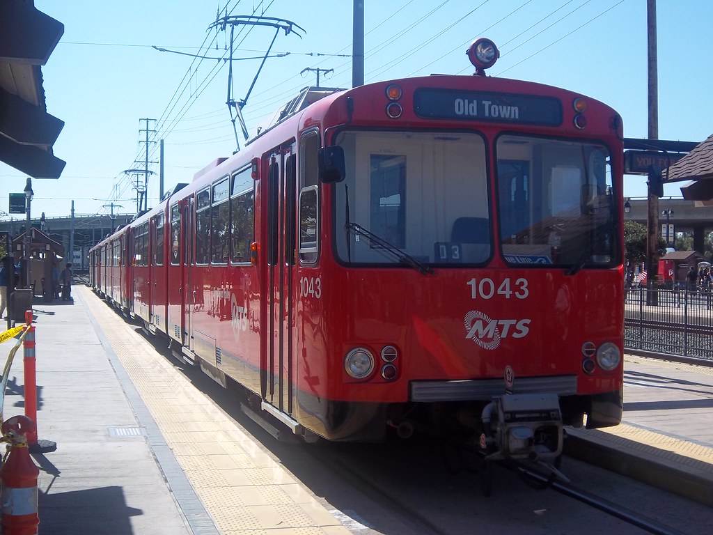 San Diego MTS Trolley BusFreakR.T Flickr