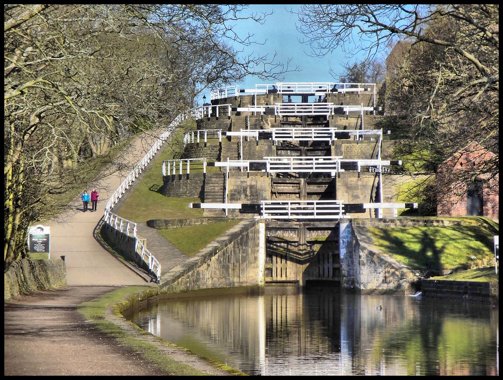 Five Rise Locks, Bingley, West Yorkshire Bingley Five Rise… Flickr