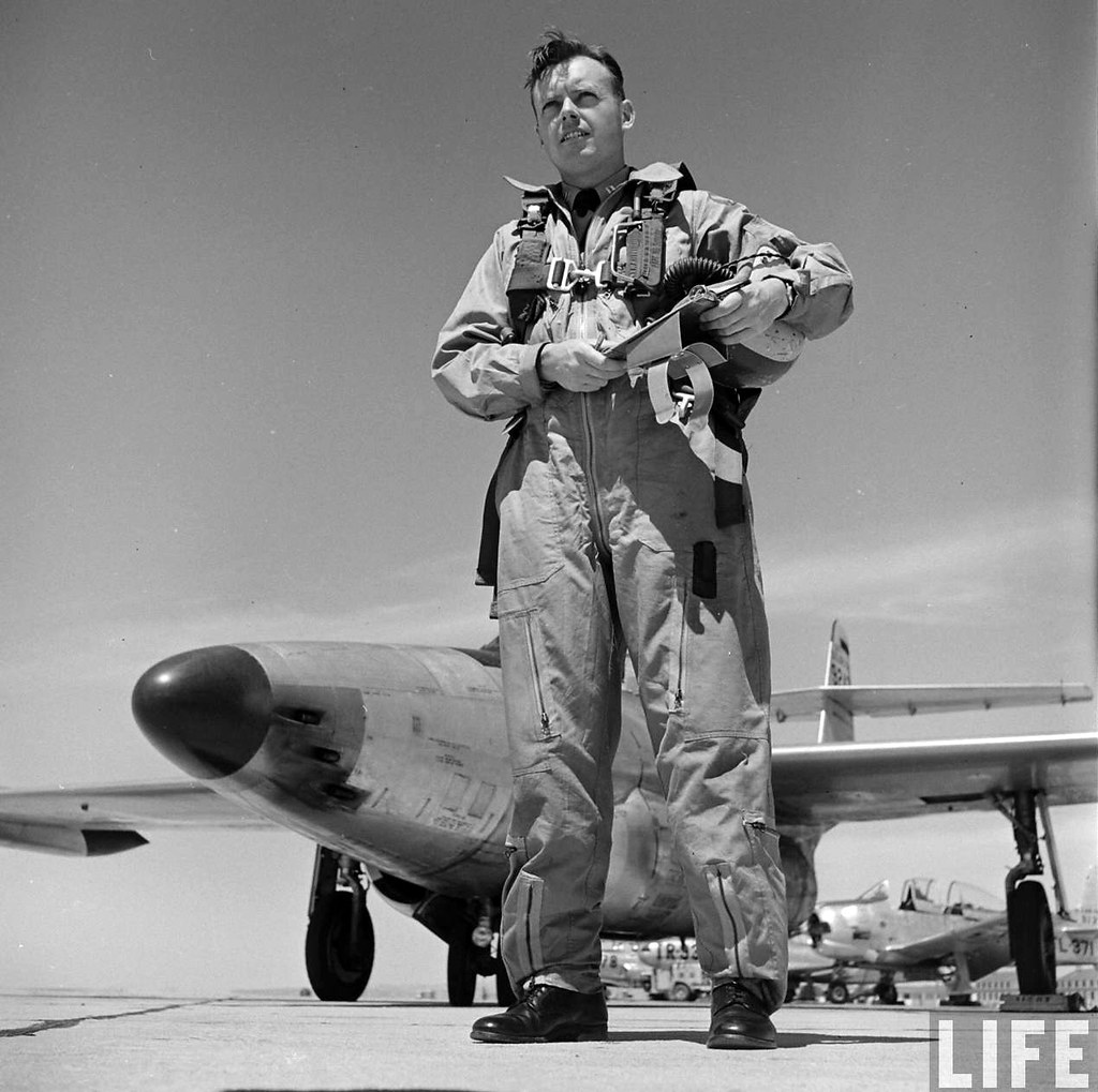 Capt. Arthur Murray Northrop F89 "Scorpion" test pilot, 1… Flickr