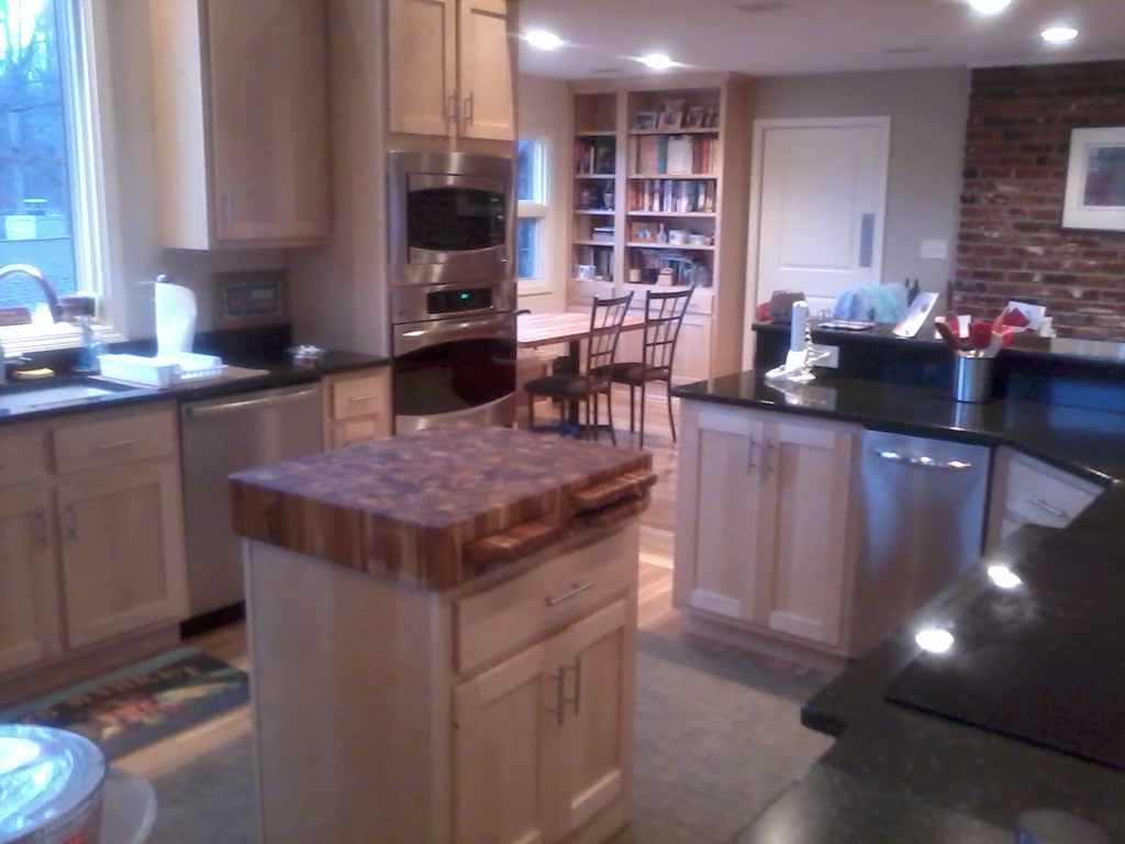 Teak kitchen island by Proteak Teak kitchen island top by … Flickr