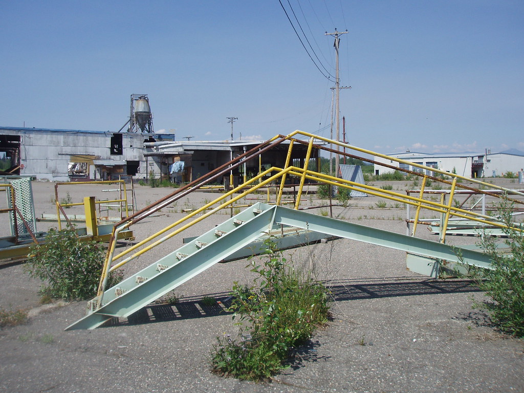 Stairs to nowhere Upper Fraser, BC June 2010 gravegirl Flickr