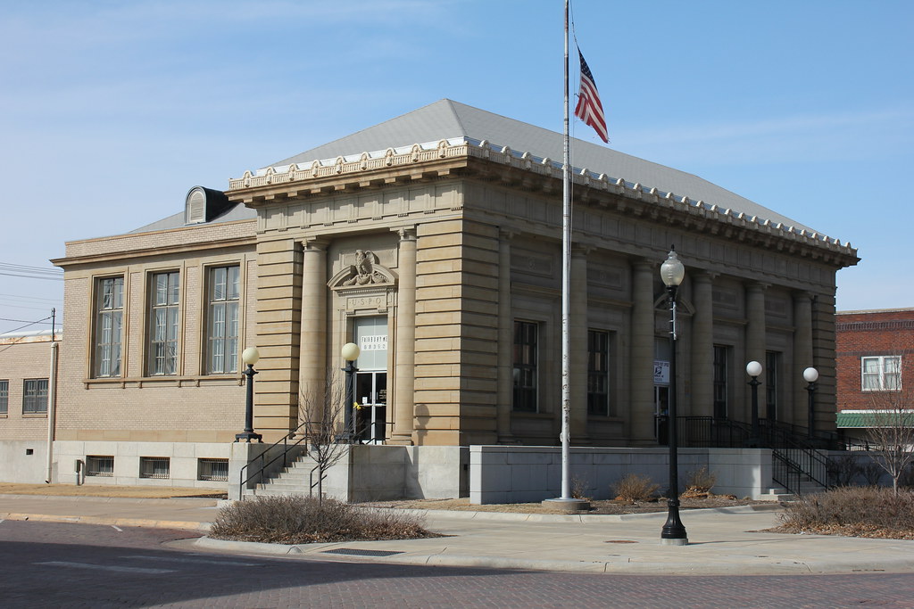 Post Office Fairbury, NE Designed in the NeoClassical s… Flickr