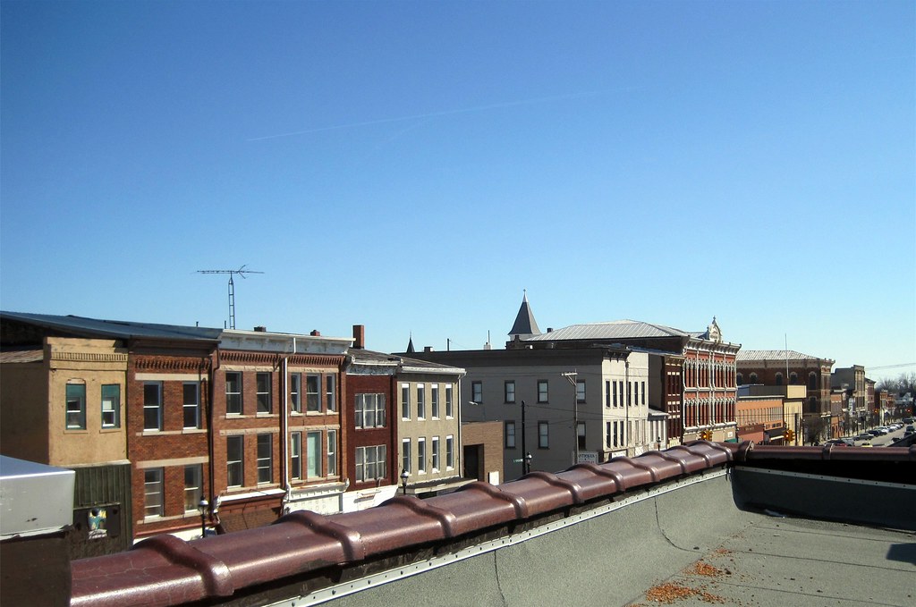 Greenville, Ohio Braodway .. Greenville, Ohio from roof to… Gaylen