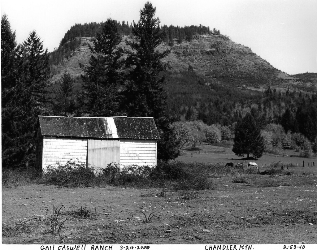 Holley Oregon Chandler Mountain from Gail Caswell Ranch curtis