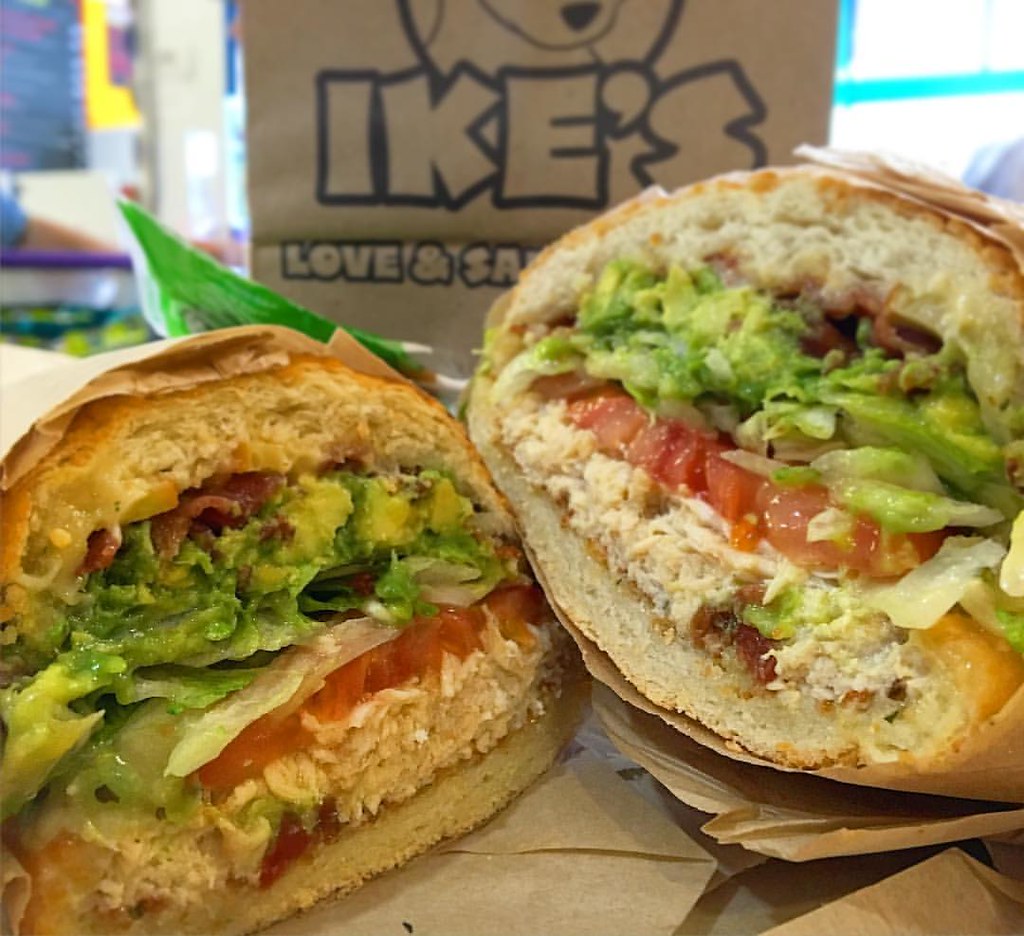 Presenting the AndrewLuck sandwich from Ike's! Chicken, … Flickr