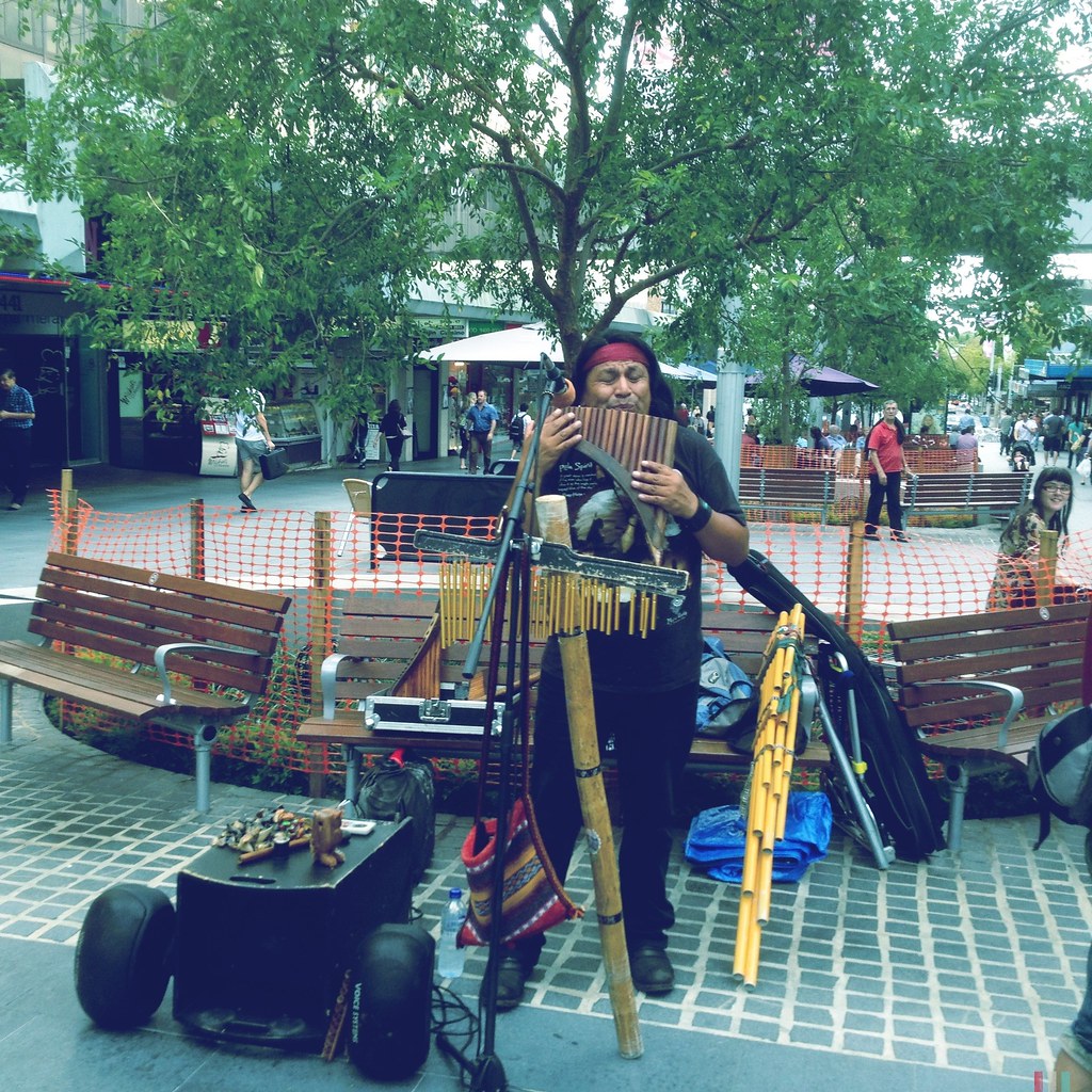 Peruvian Pan Flute One Man Band Jacob Martin Flickr