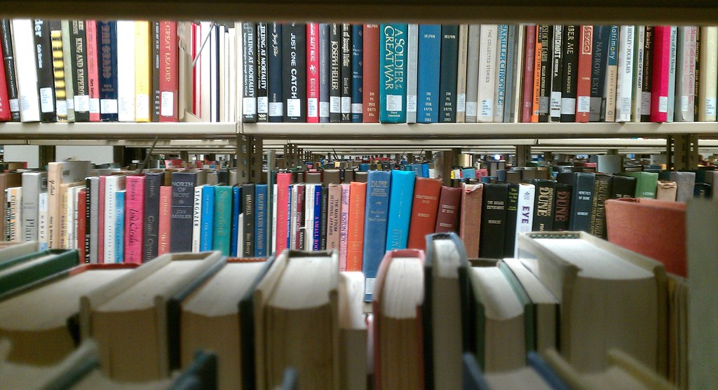 Library Shelves 2 Zimmerman Library UNM Steven Harris Flickr